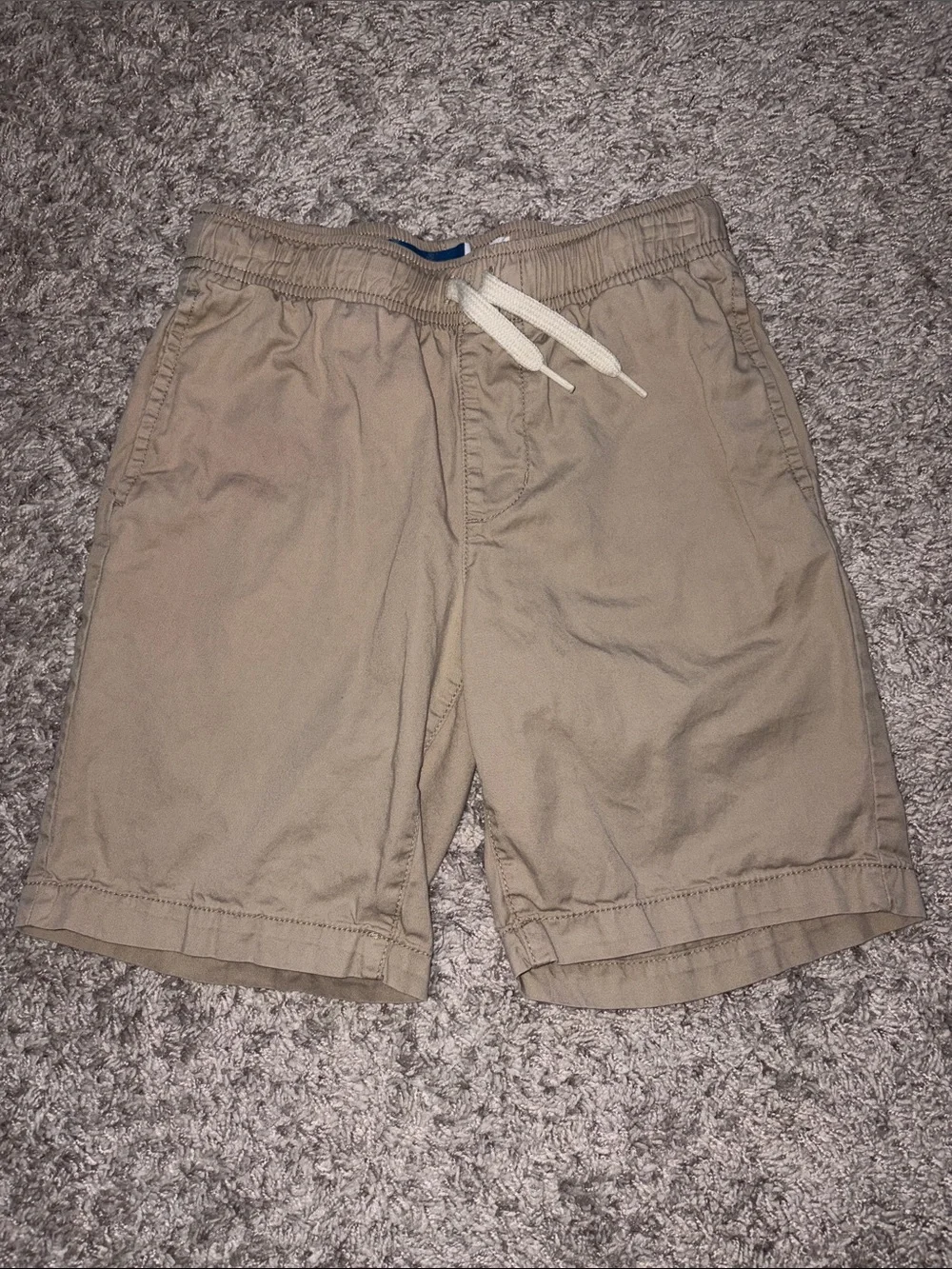 Old Navy Kids Drawstring Shorts - Beige/khaki